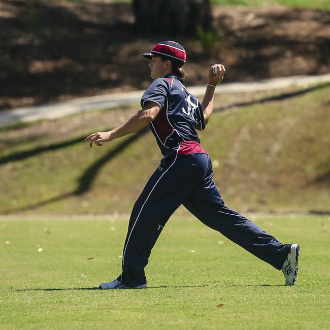The Southport School v Brisbane State High School at The Southport School/Village Green. Picture: Glenn Campbell