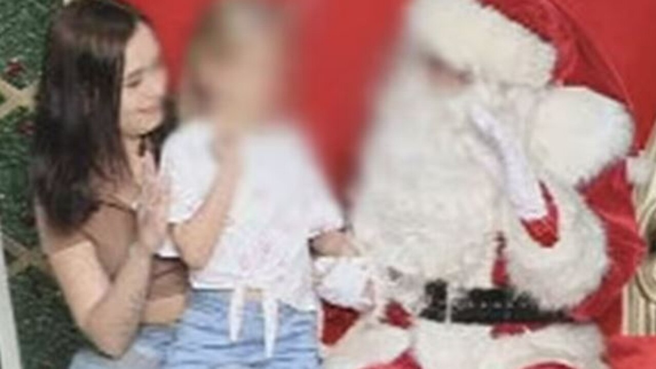 Mimi Westwood was body shamed at Santa photos. Picture: A Current Affair