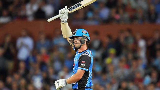 Travis Head departs the Strikers for the Aussie ODI team in red-hot form. Picture: Getty Images