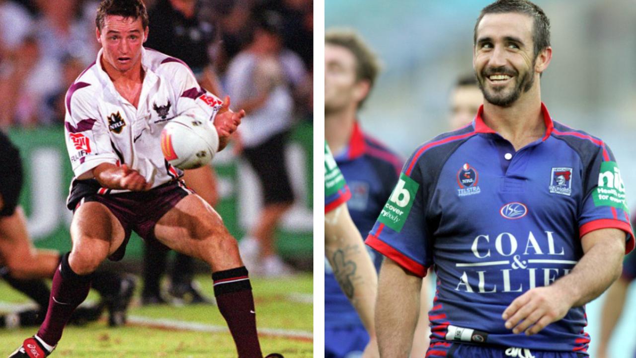 Paul Kent has spoken of the day Andrew Johns sparked a feud with Jason Taylor (left)