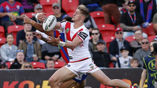 Dragons young gun Zac Lomax is a “superstar in the making”. Picture: AAP