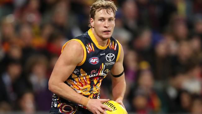 Jordan Dawson lived up to his high price tag in his first season at the Crows. Picture: AFL Photos