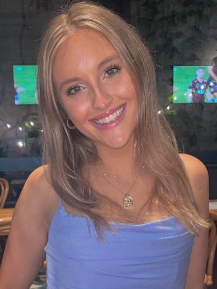 Lilie James, 21, was killed inside a Sydney school’s gym bathroom. Picture: Facebook