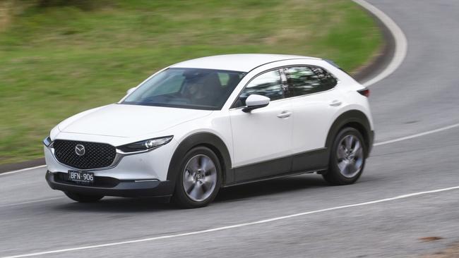 Mazda’s mild hybrid is priced at about $40,000 drive-away.