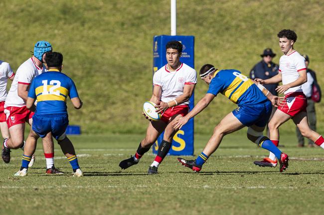 Ipswich Grammar School old boy Ezalle Matautia. Picture: Kevin Farmer