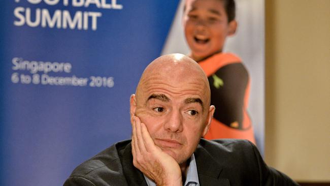 FIFA President Gianni Infantino.