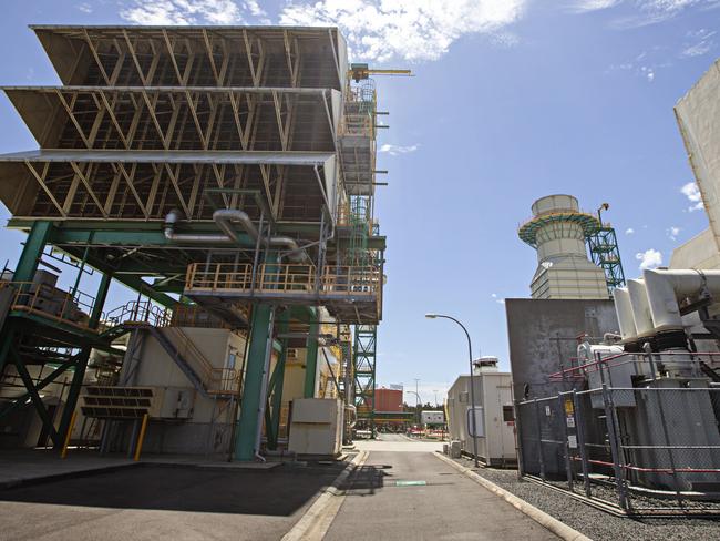 Snowy Hydro Colongra Gas fired power station on the 14th of January. Picture: Adam Yip