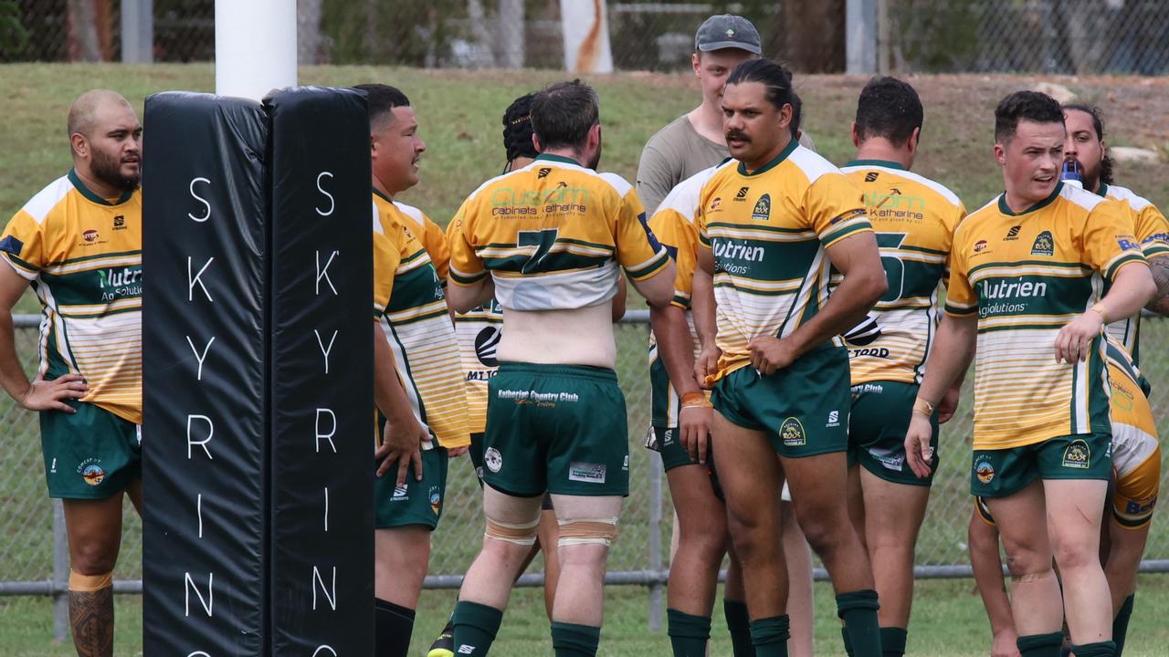 Katherine Rucking Roos during their Round 8 clash with the Palmy Crocs. Picture: From The Sideline Sports Photography.