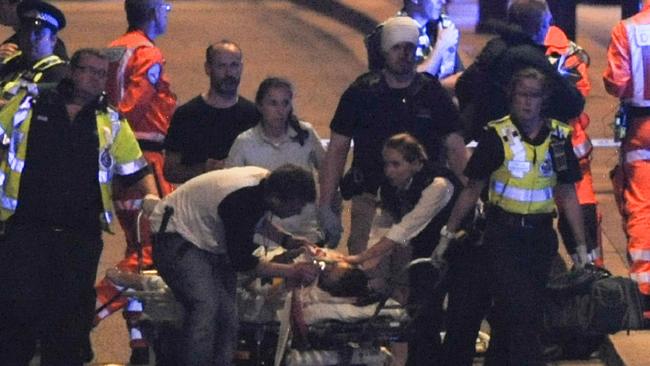 London Bridge terror attack: Pictures of suspect arrest | news.com.au ...