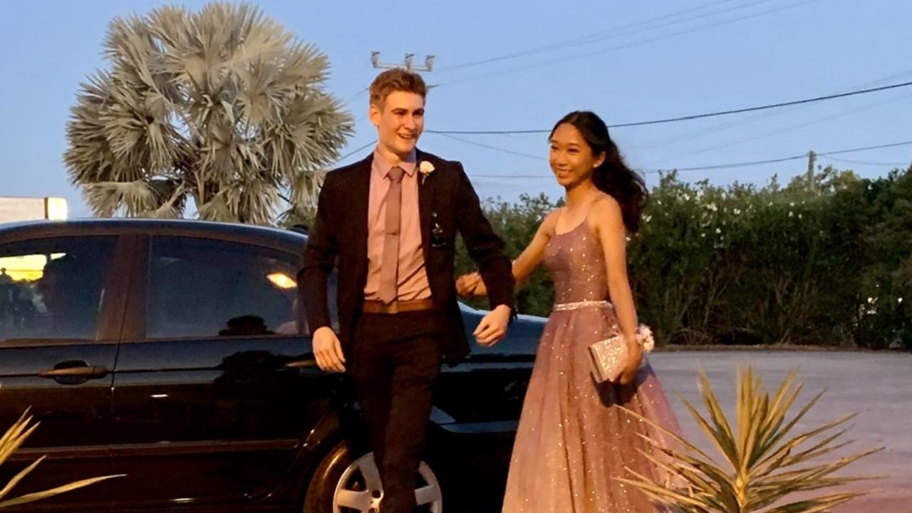 Roma State College formal. Pic: Lachlan Berlin