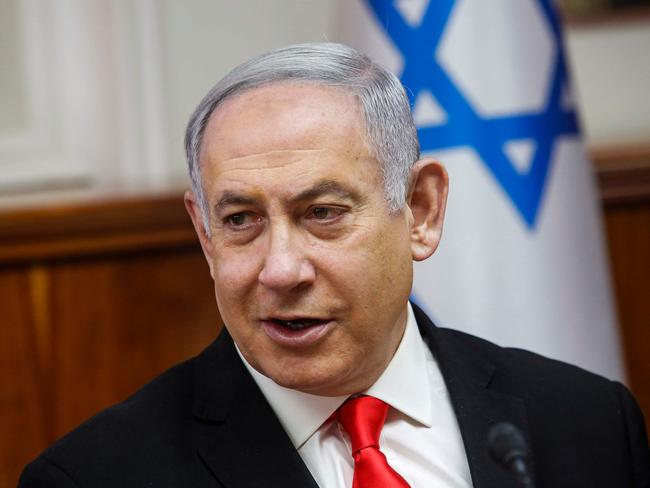 Israeli Prime Minister Benjamin Netanyahu. Picture: AFP