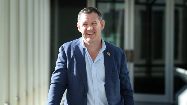 NT Chief Minister Michael Gunner at Parliament House in Canberra. Picture: Kym Smith