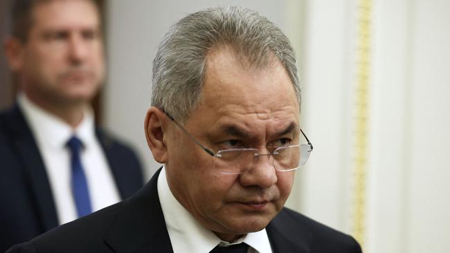 Russian Defence Minister Sergei Shoigu, who Yevgeny Prigozhin wanted dismissed. Picture: AFP