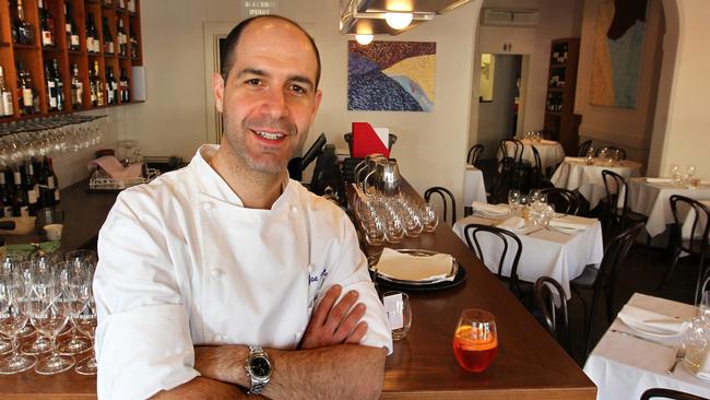 Mister Bianco chef and owner Joseph Vargetto in his Kew restaurant.