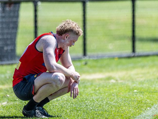 Demons training. Clayton Oliver. Picture: Jake Nowakowski