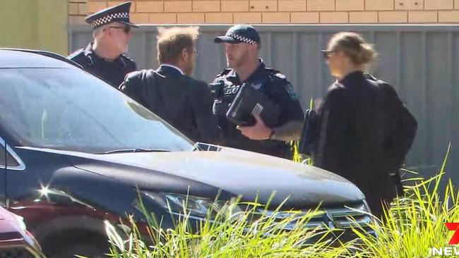 Major Crime detectives are at the scene. Picture: 7NEWS