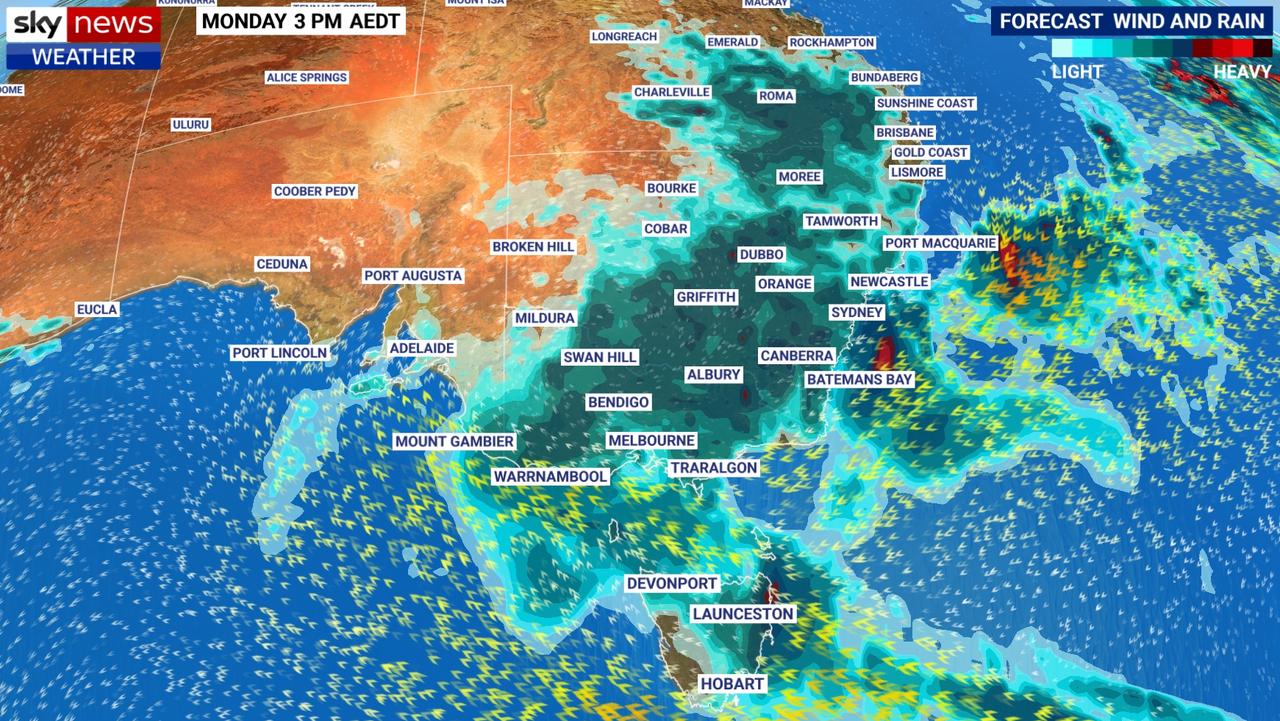 Queensland, NSW, Victoria forecast: “Particularly nasty weather” ahead ...