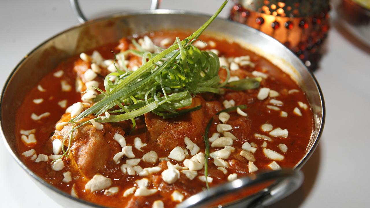 A curry at Ceylon Inn, Graceville.