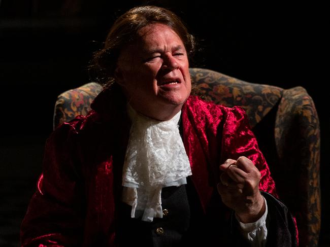 David Roach as Salieri in the play Amadeus, by Independent Theatre. Picture: Jacqui Munn