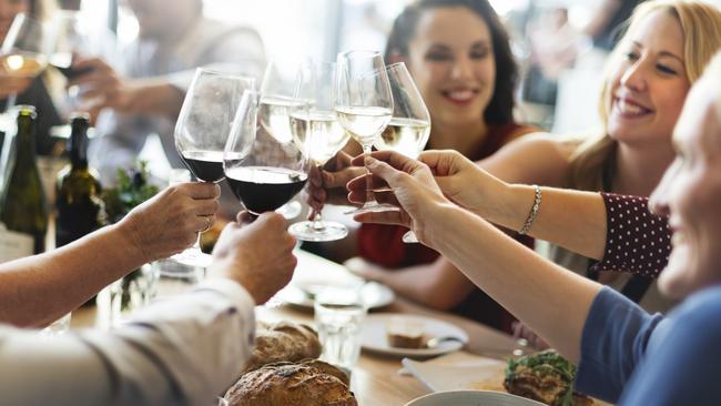 Good health: eating out is one of life’s great pleasures