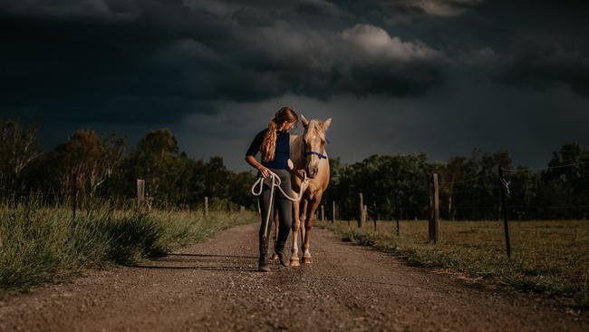 A girl and her boy, by Kirsty Sycz.