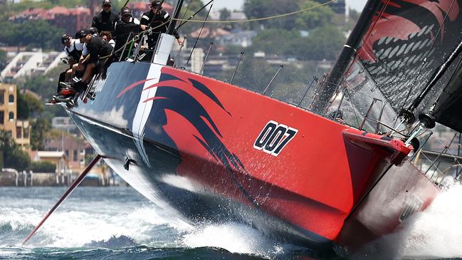 Andoo Comanche has claimed line honours in three previous Sydney to Hobart yacht races.