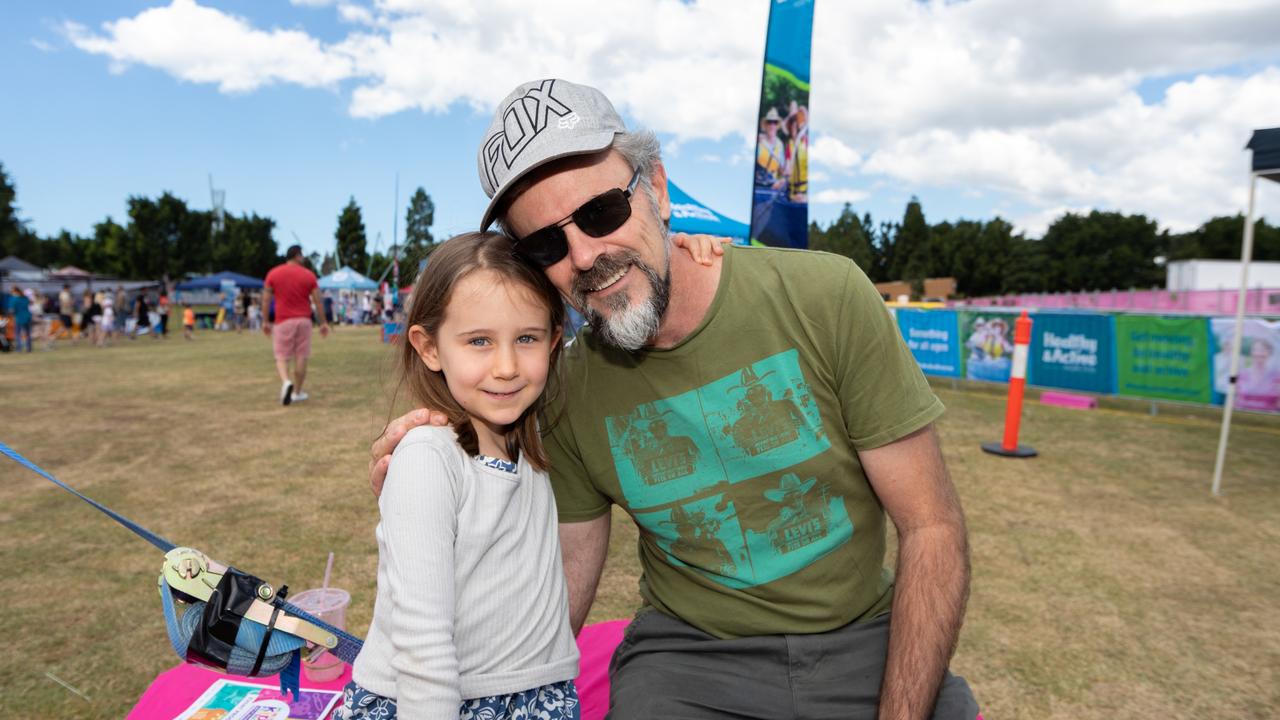 Moreton Kids Festival at Pine Rivers Park. Silke and Michael Carey, of Traveston. Picture: Dominika Lis.