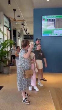 Locals walk into new Kirra Beach Hotel