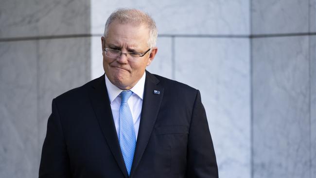 Prime Minister Scott Morrison doesn’t seem to want to do anything about the coronavirus restrictions. Picture: Rohan Thomson/Getty Images