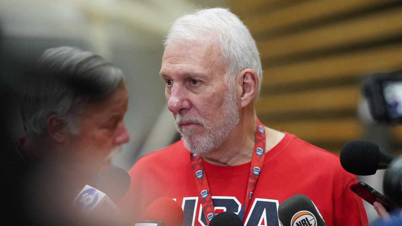 USA National Team Coach Gregg Popovich had high praise for the Boomers.