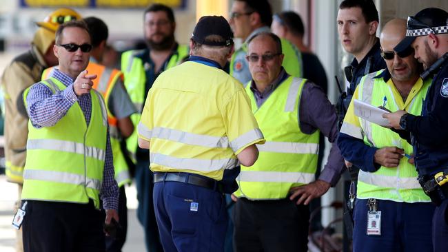 A man is being questioned over the attack. Picture: Tara Croser