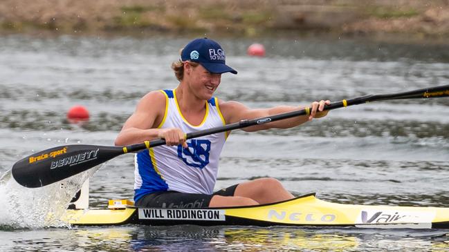 Young paddler Will Riddington. Picture: JGRImages/Paddle Australia