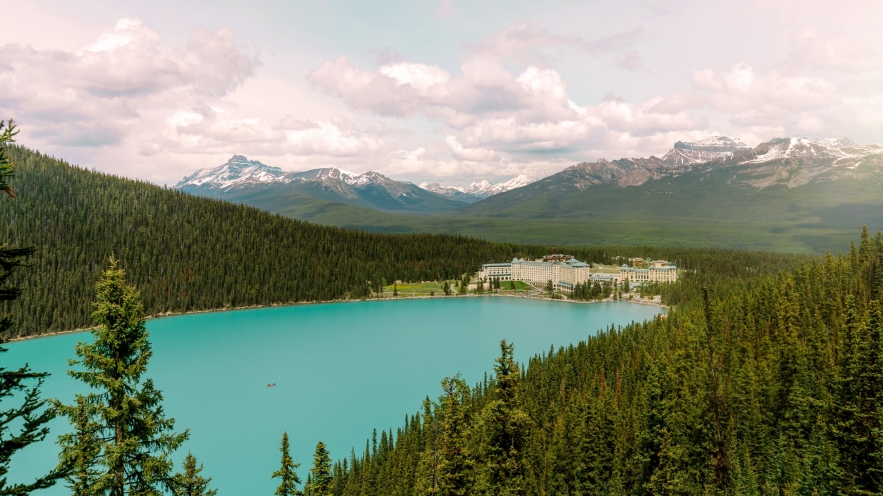 We spent 24 hours in stunning Lake Louise