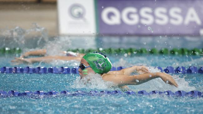 The QGSSA swimming championships at the Sleeman Sports Complex, Brisbane 28th February 2024. (Image/Josh Woning)