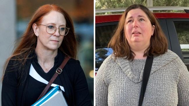 Senior public health advisor Sally Anne Atkinson and Erin Patterson. Picture: Supplied
