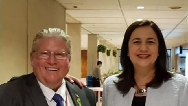 Rick Williams has posted an audio conversation between himself and Premier Annastacia Palaszczuk to Facebook.