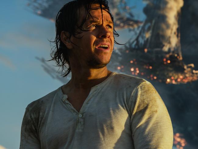 This image released by Paramount Pictures shows Mark Wahlberg as Cade Yeager in a scene from, "Transformers: The Last Knight." (Paramount Pictures/Bay Films via AP)