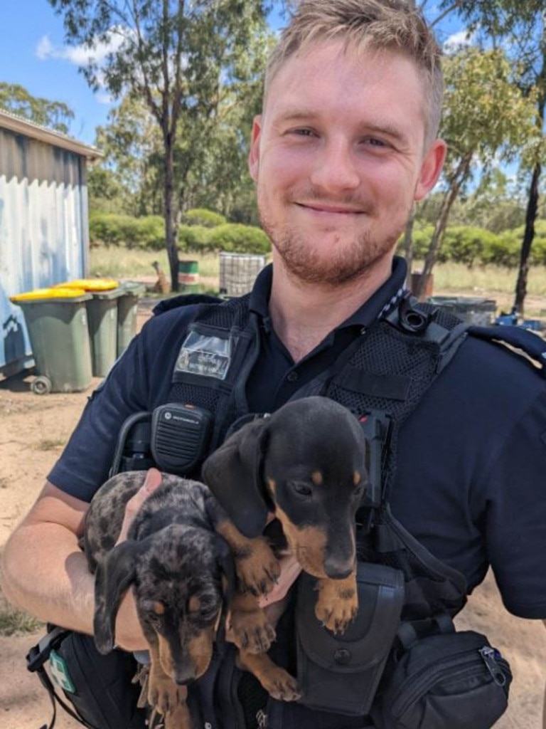 Queensland police officer Constable Matthew Arnold.