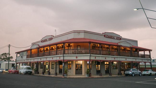 The Commercial Hotel at 80 Capella St in Clermont. Picture: Commercial Hotel