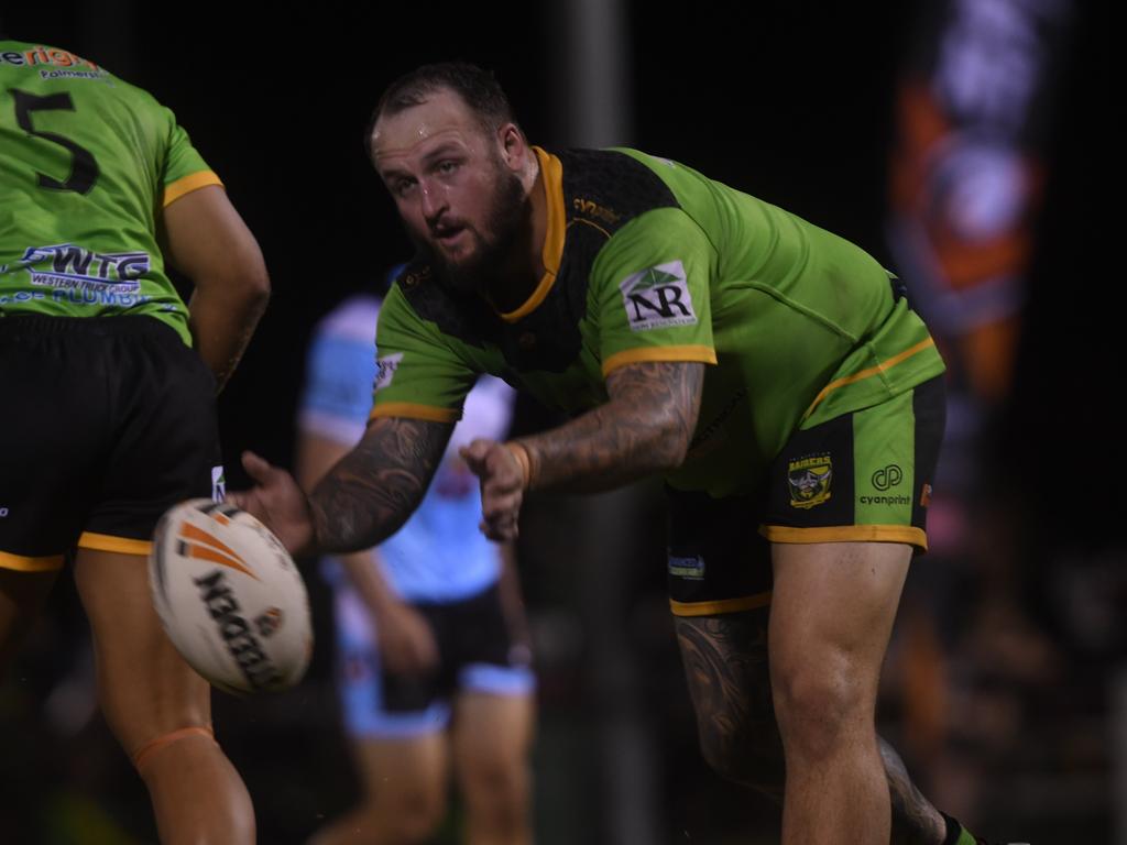 Palmerston Raiders Brad Hansen in the NRLNT Grand Final 2022. Picture: (A)manda Parkinson