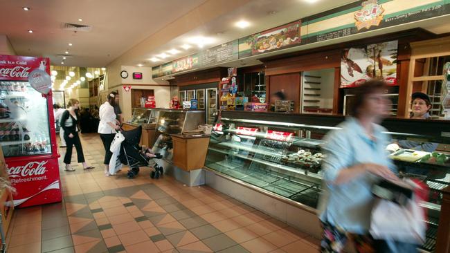 Another shot of Balfour’s cafe before it closed in 2004 ... there were plenty of savouries and cakes to sustain you while on a shopping trip.
