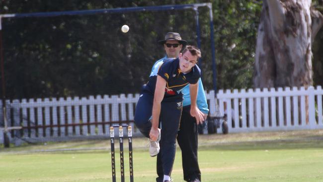 Second grade premier cricket action between Valleys and Sandgate-Redcliffe. September 17, 2023.