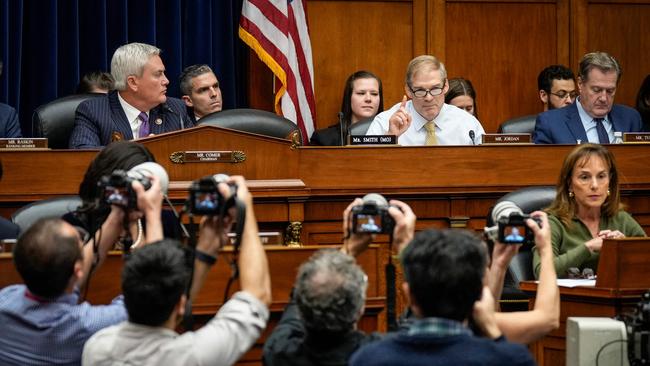 Congressional Republicans will subpoena the personal bank records of Joe Biden’s son Hunter and his brother James. Picture: Getty Images