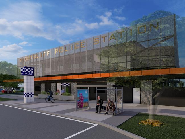 An artist's impression of the John Stokes Square Police Station Picture: Supplied