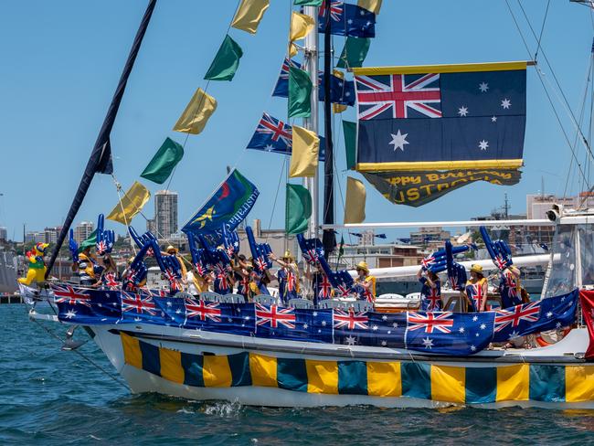 Some of Sydney’s most iconic vessels will take part in the harbour parade. Picture: Supplied.