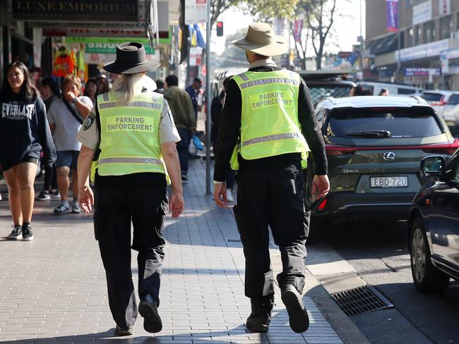 Some Sydney councils are still issuing parking fines as COVID-19 impacts the economy. Picture: Sam Ruttyn