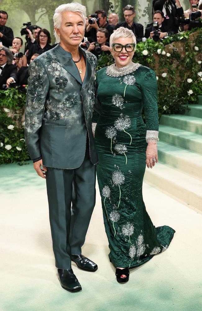 Baz Luhrmann and Catherine Martin. Picture: Getty