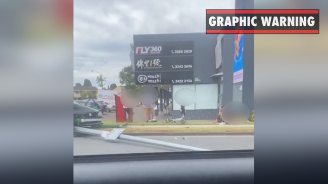 ‘Blood, screaming and crying’- Car smashes into pre-teen cyclist, driver flees