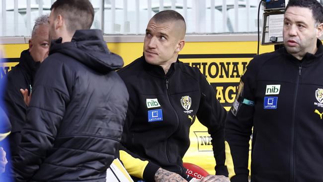 Dustin Martin of the Tigers (Photo by Darrian Traynor/Getty Images)