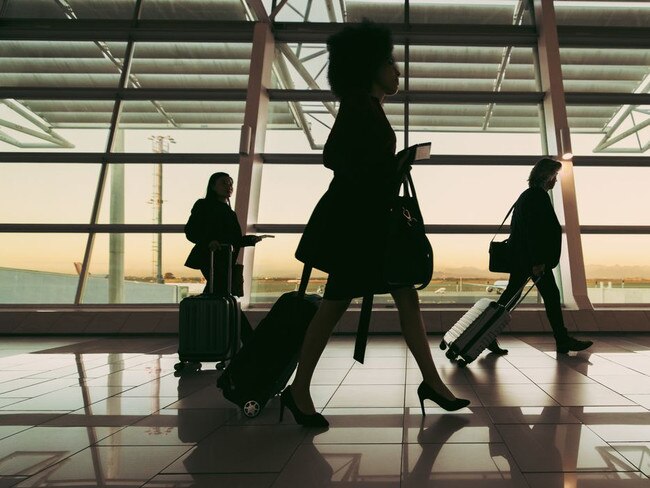 A third of business travelers reported that they are taking fewer trips than before 2020, according to a survey conducted in August for the U.S. Travel Association. PHOTO: ISTOCK